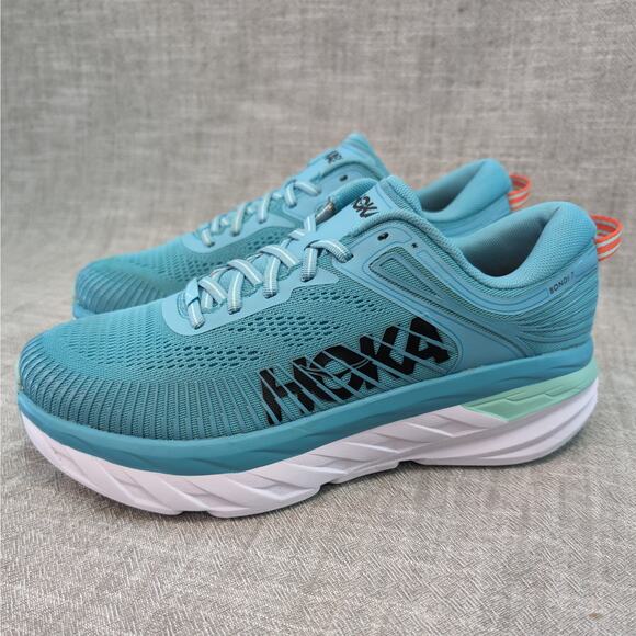HOKA ONE ONE Bondi Women's 7 Aquarelle Blue AEBL 9B. Price firm. Thank you! - Picture 3 of 12